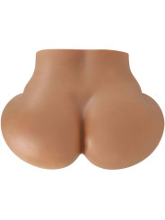 CRAZY BULL - LUNA TRASERO VIBRADOR CON VAGINA Y ANO REALÍSTICO CONTROL REMOTO