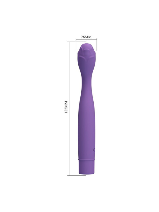 PRETTY LOVE - HENRY VIBRADOR FLEXIBLE PARA PUNTO G MORADO