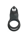 PRETTY LOVE - GOODWIN ANILLO VIBRADOR DOBLE PARA PENE RECARGABLE NEGRO