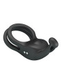 PRETTY LOVE - GOODWIN ANILLO VIBRADOR DOBLE PARA PENE RECARGABLE NEGRO