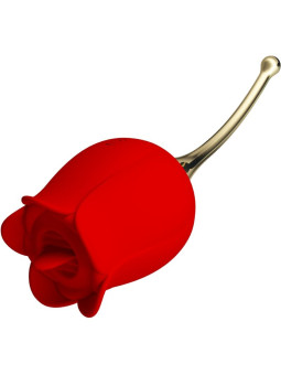 PRETTY LOVE - ROSE LOVER ROSA ESTIMULADORA DE CLÍTORIS 12 VIBRACIONES ROJO