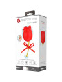 PRETTY LOVE - ROSE LOVER ROSA ESTIMULADORA DE CLÍTORIS 12 VIBRACIONES ROJO