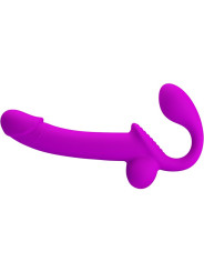 PRETTY LOVE - KELPIE ESTIMULADOR STRAP-ON DOBLE MORADO