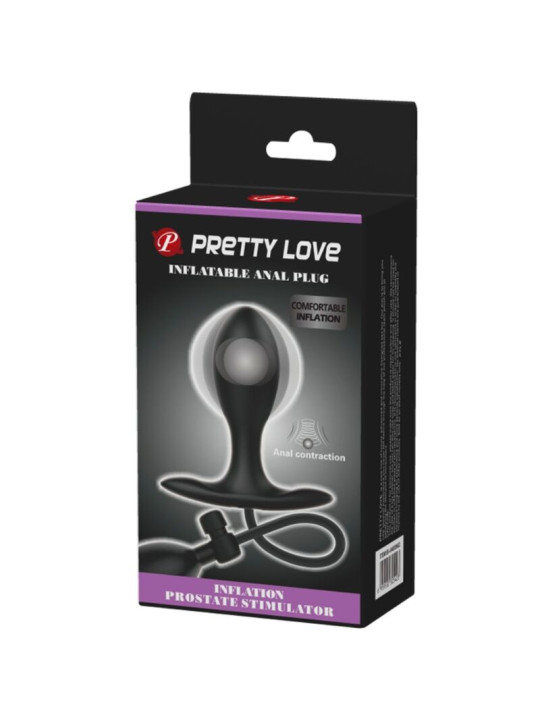 PRETTY LOVE - PLUG ANAL INFLABLE NEGRO