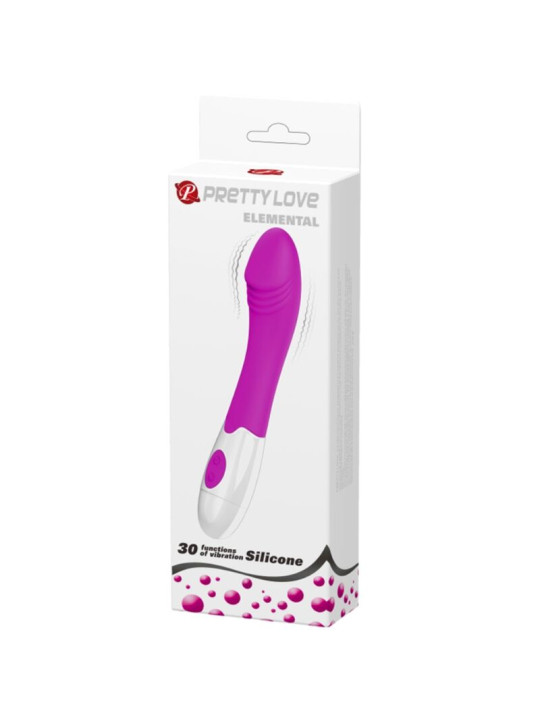 PRETTY LOVE - ELEMENTAL VIBRADOR 30 MODOS DE VIBRACIÓN MORADO