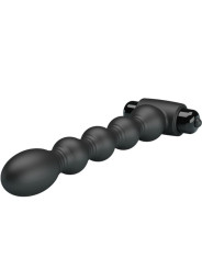 PRETTY LOVE - LYNN PLUG ANAL SILICONA 10 VIBRACIONES NEGRO