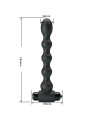 PRETTY LOVE - LYNN PLUG ANAL SILICONA 10 VIBRACIONES NEGRO