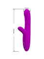 PRETTY LOVE - ANGELIQUE VIBRADOR MULTIFUNCIÓN + ESTIMULADOR DE CLÍTORIS MORADO