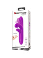 PRETTY LOVE - ANGELIQUE VIBRADOR MULTIFUNCIÓN + ESTIMULADOR DE CLÍTORIS MORADO