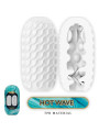 PRETTY LOVE - HOT WAVE MASTURBADOR MASCULINO SILICONA BLANCO