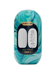 PRETTY LOVE - HOT WAVE MASTURBADOR MASCULINO SILICONA BLANCO
