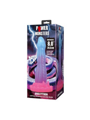 POWER MONSTERS - VOID PYTHON DILDO FANTASÍA CON VENTOSA 20,5 CM Ø 5,2 CM AZUL, LILA Y ROSA