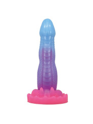 POWER MONSTERS - VOID PYTHON DILDO FANTASÍA CON VENTOSA 20,5 CM Ø 5,2 CM AZUL, LILA Y ROSA