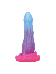 POWER MONSTERS - VOID PYTHON DILDO FANTASÍA CON VENTOSA 20,5 CM Ø 5,2 CM AZUL, LILA Y ROSA