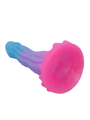 POWER MONSTERS - VOID PYTHON DILDO FANTASÍA CON VENTOSA 20,5 CM Ø 5,2 CM AZUL, LILA Y ROSA