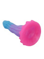 POWER MONSTERS - VOID PYTHON DILDO FANTASÍA CON VENTOSA 20,5 CM Ø 5,2 CM AZUL, LILA Y ROSA
