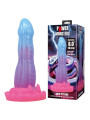 POWER MONSTERS - VOID PYTHON DILDO FANTASÍA CON VENTOSA 20,5 CM Ø 5,2 CM AZUL, LILA Y ROSA