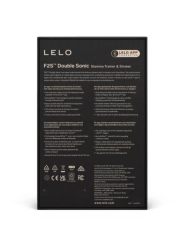 LELO - F2S DOUBLE SONIC MASTURBADOR MASCULINO CON DOBLE ESTIMULACIÓN SÓNICA ROJO