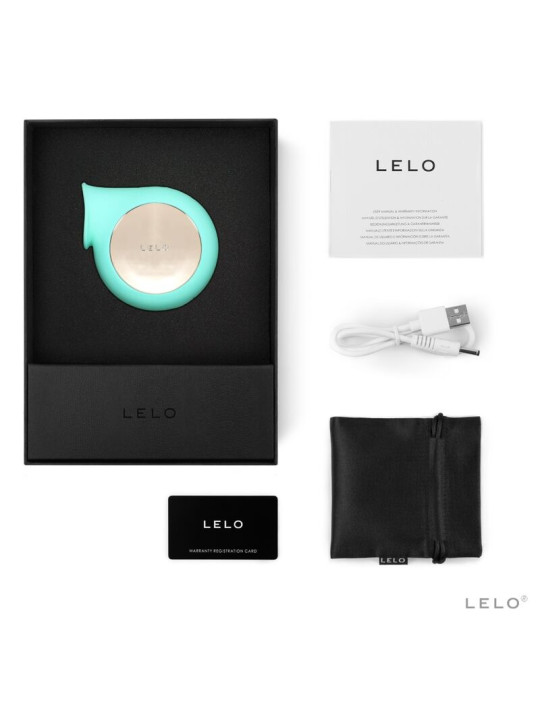 LELO - SILA ESTIMULADOR POR ONDAS DE CLITORIS VERDE AGUA