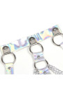 SUBBLIME - 953737 ARNÉS DE PECHO CON ANILLOS Y CADENAS PLATA TALLA ÚNICA