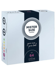 MISTER SIZE - PRESERVATIVOS TALLA XXL 64 MM (36 UNIDADES)