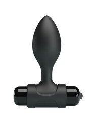 PRETTY LOVE - VIBRA BUTT PLUG ANAL 10 VIBRACIONES NEGRO