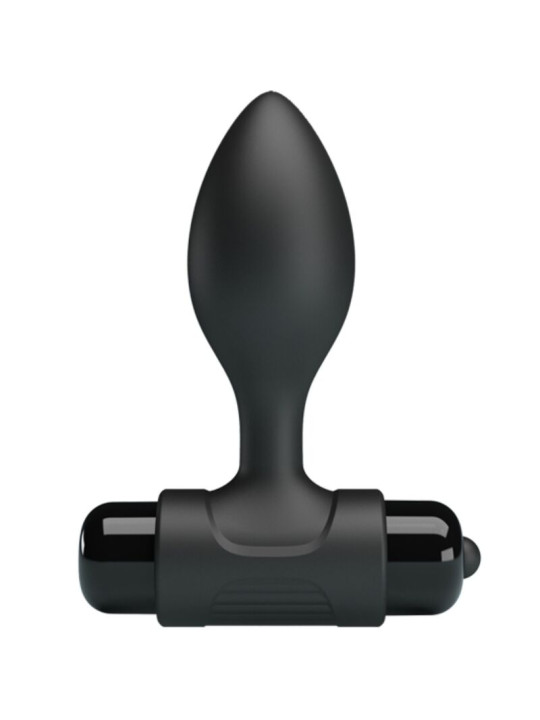 PRETTY LOVE - VIBRA BUTT PLUG ANAL 10 VIBRACIONES NEGRO