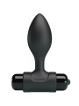 PRETTY LOVE - VIBRA BUTT PLUG ANAL 10 VIBRACIONES NEGRO