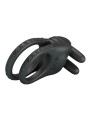 PRETTY LOVE - SINI ANILLO PARA PENE VIBRADOR RECARGABLE 10 FUNCIONES NEGRO