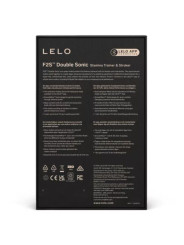 LELO - F2S DOUBLE SONIC MASTURBADOR MASCULINO CON DOBLE ESTIMULACIÓN SÓNICA VERDE AZULADO