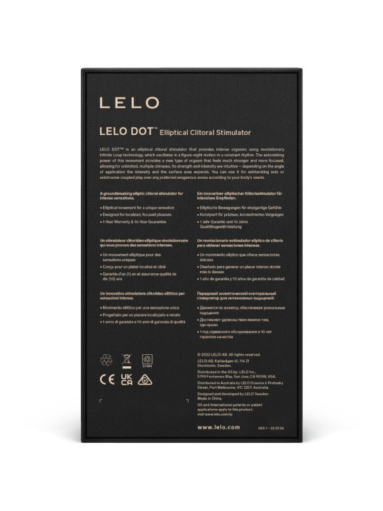 LELO - DOT ESTIMULADOR DE CLÍTORIS - VERDE AGUA