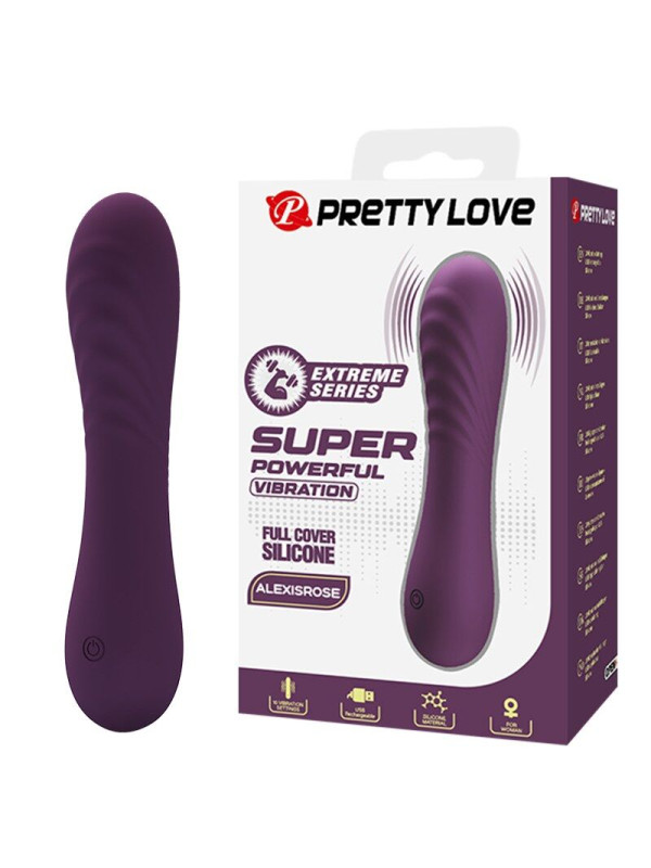 PRETTY LOVE - ALEXISROSE VIBRADOR RECARGABLE 10 FUNCIONES MORADO