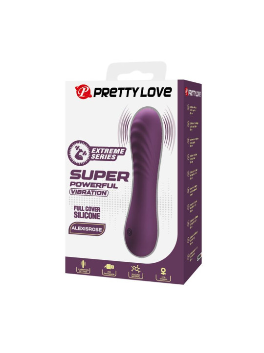 PRETTY LOVE - ALEXISROSE VIBRADOR RECARGABLE 10 FUNCIONES MORADO