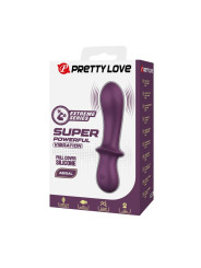 PRETTY LOVE - ABIGAIL VIBRADOR RECARGABLE 10 FUNCIONES MORADO
