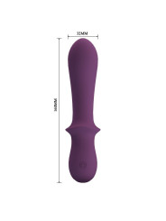 PRETTY LOVE - ABIGAIL VIBRADOR RECARGABLE 10 FUNCIONES MORADO
