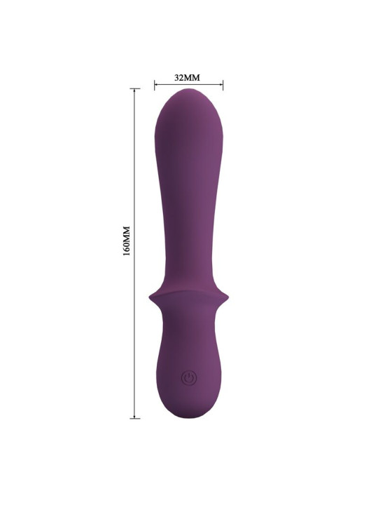 PRETTY LOVE - ABIGAIL VIBRADOR RECARGABLE 10 FUNCIONES MORADO