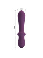 PRETTY LOVE - ABIGAIL VIBRADOR RECARGABLE 10 FUNCIONES MORADO