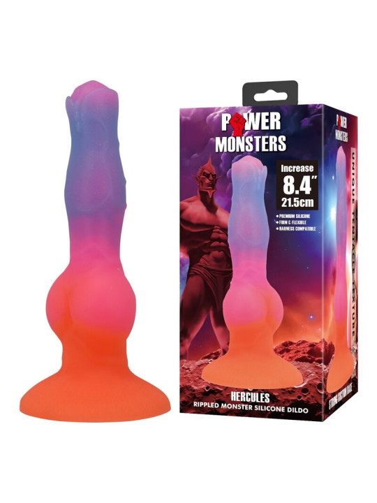 POWER MONSTERS - HERCULES DILDO 21,5 CM Ø 5 CM