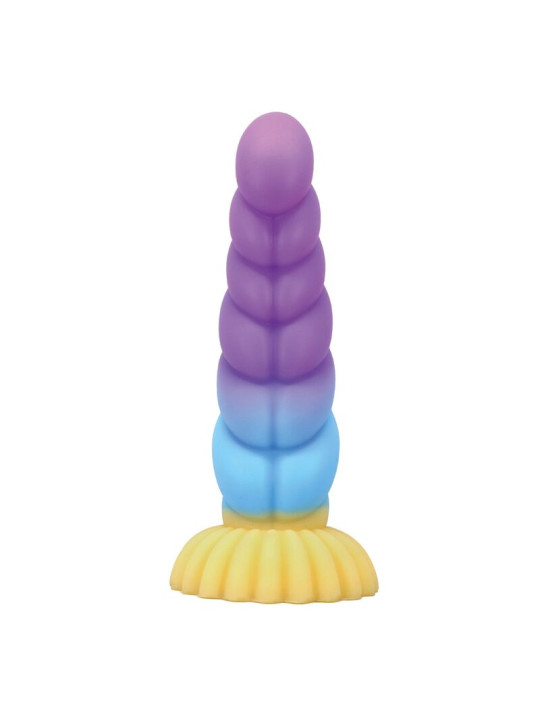 POWER MONSTERS - UNICORN DILDO TRICOLOR 22 CM Ø 5 CM
