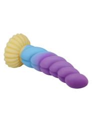 POWER MONSTERS - UNICORN DILDO TRICOLOR 22 CM Ø 5 CM