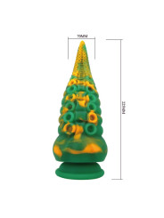 POWER MONSTERS - ABYSSAL COLOSSUS DILDO BICOLOR 22,5 CM Ø 6 CM