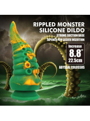 POWER MONSTERS - ABYSSAL COLOSSUS DILDO BICOLOR 22,5 CM Ø 6 CM