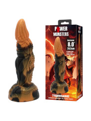 POWER MONSTERS - TYRANNOSAURUS DILDO BICOLOR 20,5 CM Ø 5 CM