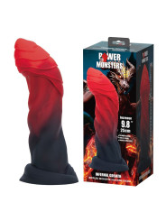 POWER MONSTERS - INFERNAL GOLIATH DILDO BICOLOR 25 CM Ø 6 CM
