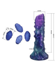 POWER MONSTERS - DUSKWALKER SENTINEL DILDO HINCHABLE FANTASÍA TRICOLOR 23 CM Ø 5 CM