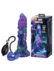 POWER MONSTERS - DUSKWALKER SENTINEL DILDO HINCHABLE FANTASÍA TRICOLOR 23 CM Ø 5 CM