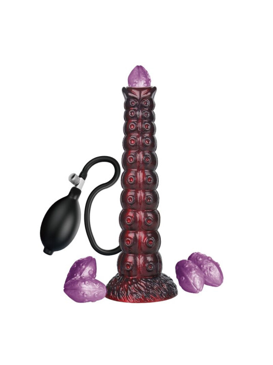 POWER MONSTERS - VOIDCLAW BRUTE DILDO HINCHABLE FANTASÍA BICOLOR 29 CM Ø 5,7 CM