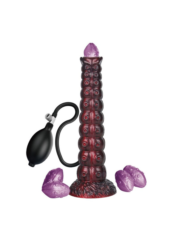 POWER MONSTERS - VOIDCLAW BRUTE DILDO HINCHABLE FANTASÍA BICOLOR 29 CM Ø 5,7 CM
