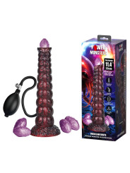 POWER MONSTERS - VOIDCLAW BRUTE DILDO HINCHABLE FANTASÍA BICOLOR 29 CM Ø 5,7 CM