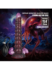 POWER MONSTERS - VOIDCLAW BRUTE DILDO HINCHABLE FANTASÍA BICOLOR 29 CM Ø 5,7 CM